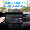 13inch Car Multimedia Player With GPS For Universal 1 din 2din Car Video Player Removable Touch Screen