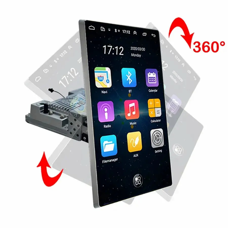 13inch car multimedia player 2+32GB Android radio player 2000*1200 Resolution Car audio with split-screen function