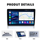 10 Inch Android 11 Car Radio Stereo Knob GPS Navigation Touch Screen USB Player 1din Tablet 6+128G Memory Flash