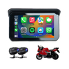 Hot Sale Motorcycle Gps Navigator 5.5" Bluetooth Hands-Free Motorcycle Android Gps Tracking Device