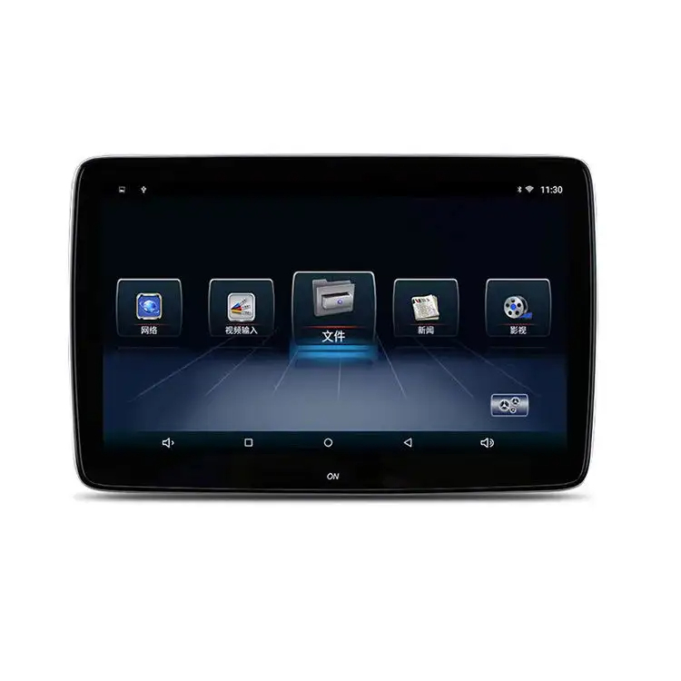 Car Headrest Monitor TV Touch Screen 32GB Android12 WiFi Rear Seat Movies/Netflix/Youtube Online Video Player