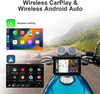 Hot Sale Motorcycle Gps Navigator 5.5" Bluetooth Hands-Free Motorcycle Android Gps Tracking Device