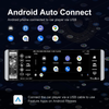 1Din 5.2'' Car Audio MP5 Combo - Wireless CarPlay/Android Auto/Mirrorlink, BT RDS FM Radio + USB DVD Player for Cars