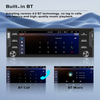 1Din 5.2'' Car Radio MP5 Combo - Wireless CarPlay/Android Auto/Mirrorlink, BT RDS FM USB DVD Player for Universal Cars