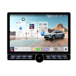 13" 2K QLED Car Radio with 8-Core DSP: 6GB RAM+128GB ROM, Single Knob, Touch Screen GPS, Wireless CarPlay/Android Auto