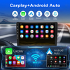 Car Radio Audio GPS Navigation 4G SIM DVD Player with Screen Carplay Android Auto ADAS FM Wifi