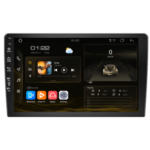 Car Radio Audio GPS Navigation 4G SIM DVD Player with Screen Carplay Android Auto ADAS FM Wifi