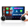 10.5 Inch General Motors Android Display Touchscreen Car DVD Player Dual Din Car Stereo Carplay 2k Android Car Radio Dual Knobs