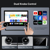 10.5 Inch General Motors Android Display Touchscreen Car DVD Player Dual Din Car Stereo Carplay 2k Android Car Radio Dual Knobs