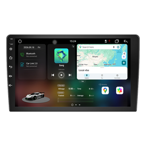 FYT7861 9" 2 Din Android Car Radio Stereo GPS RGB 3G 64G IPS Screen CarPlay AHD Steering Wheel Control Universal Car DVD Player
