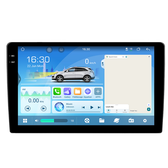 FYT7865 AI 9 Inch 2Din Autoradio 4GB 64GB QLED Touch Screen Android Car Stereo AM FM BT DSP Multimedia Car Radio DVD Player